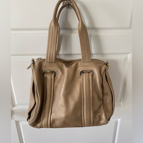 Beautiful Bronze Leather Christopher Kon Atelier Satchel - Picture 10 of 14
